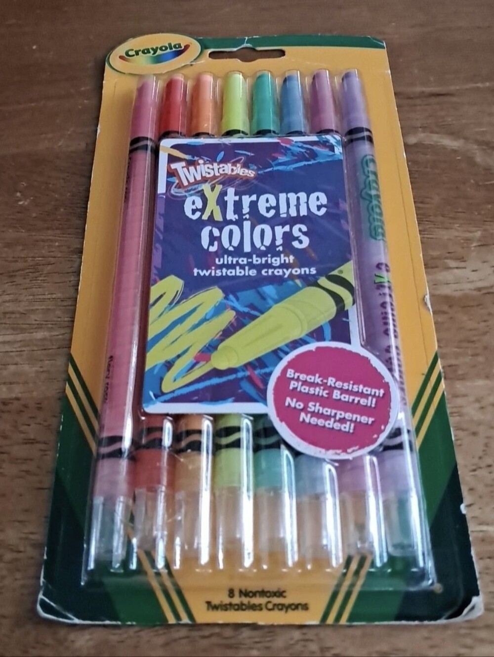 NEW 2008 Crayola Xtreme Coloring Twistable Crayons, 8 Count